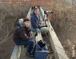 Aaron and me on the aqueduct